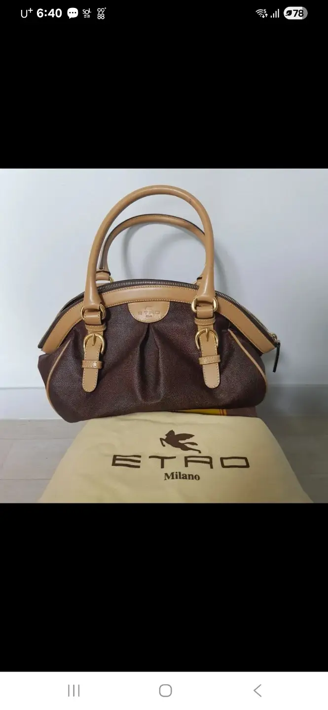 Tas Boston Motif Paisley Etro