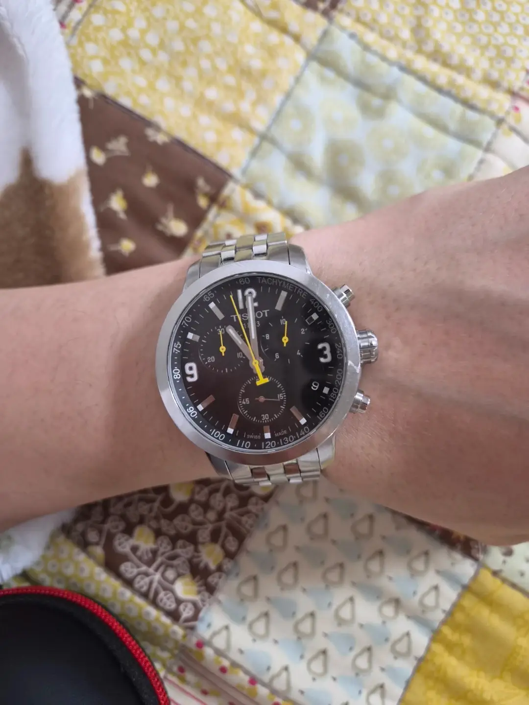 Tissot chronograph wristwatch PRC200