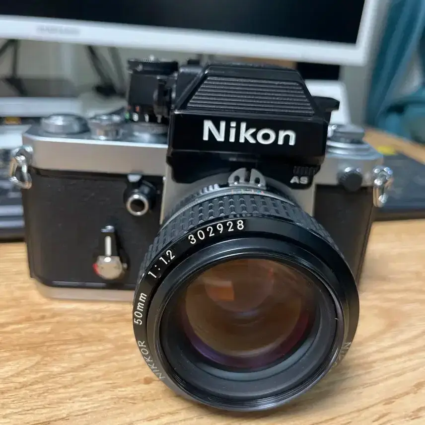Selling an unused, collectible Nikon F2AS camera.