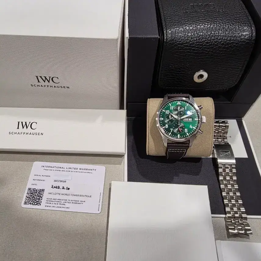 IWC Pilot Chrono Green 43 Current IW378006