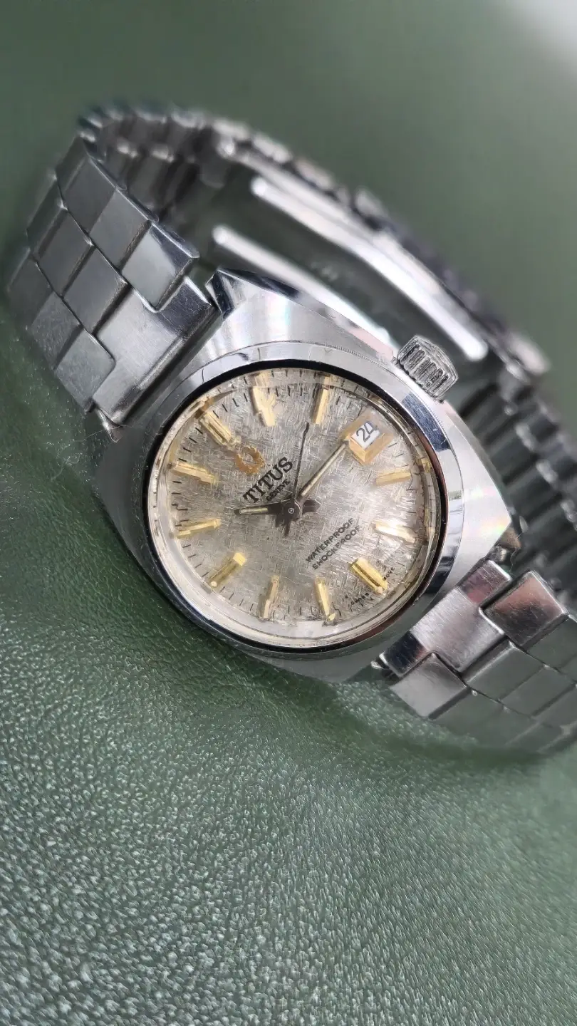 Jam Tangan Mewah Wanita Vintage TITUS Datejust Swiss Dijual Cepat Jam Tangan Retro