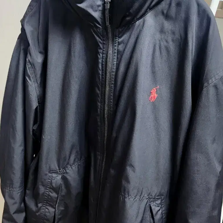 Polo Ralph Lauren Black Windbreaker Brand New