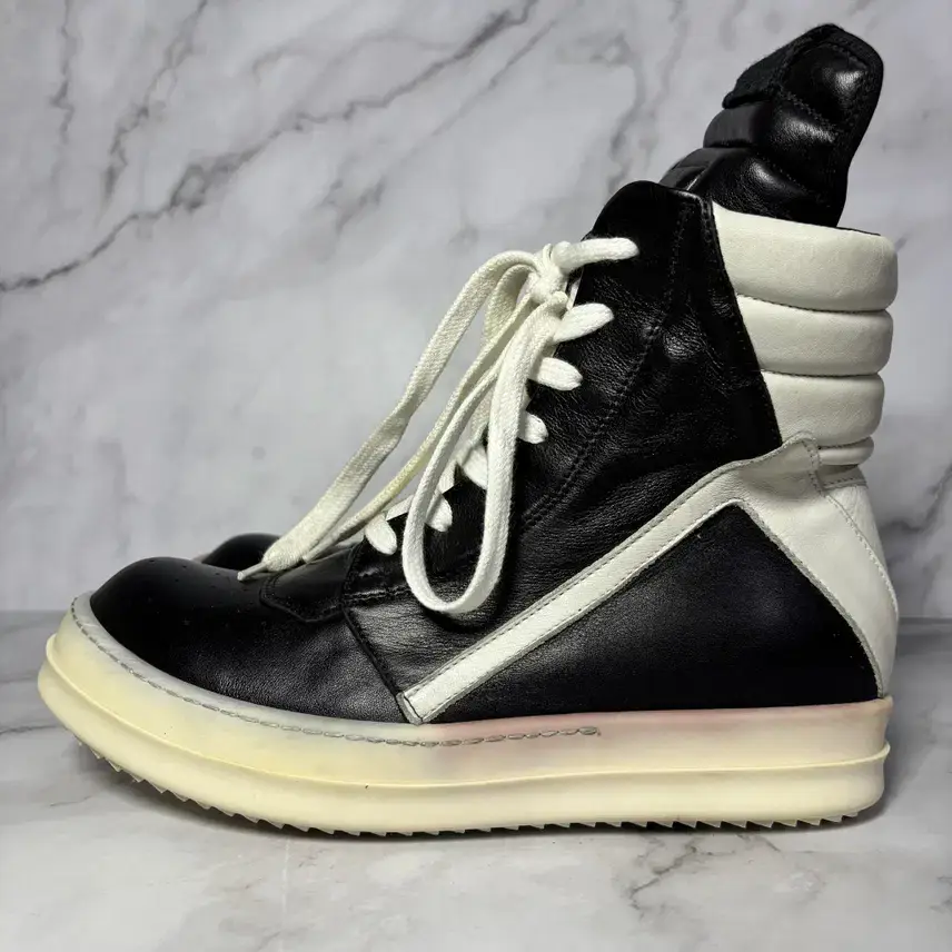 37 Rick Owens 13FW Geobasket Monochrome