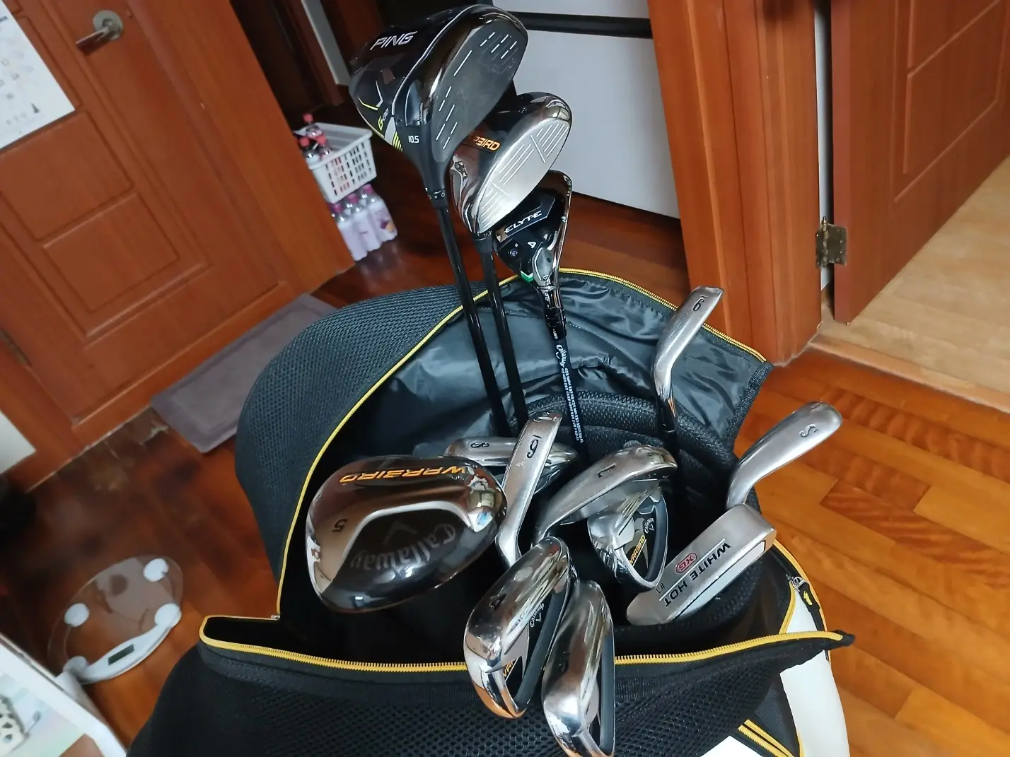 Selling men's full golf club set, Ping driver, Callaway golf clubs