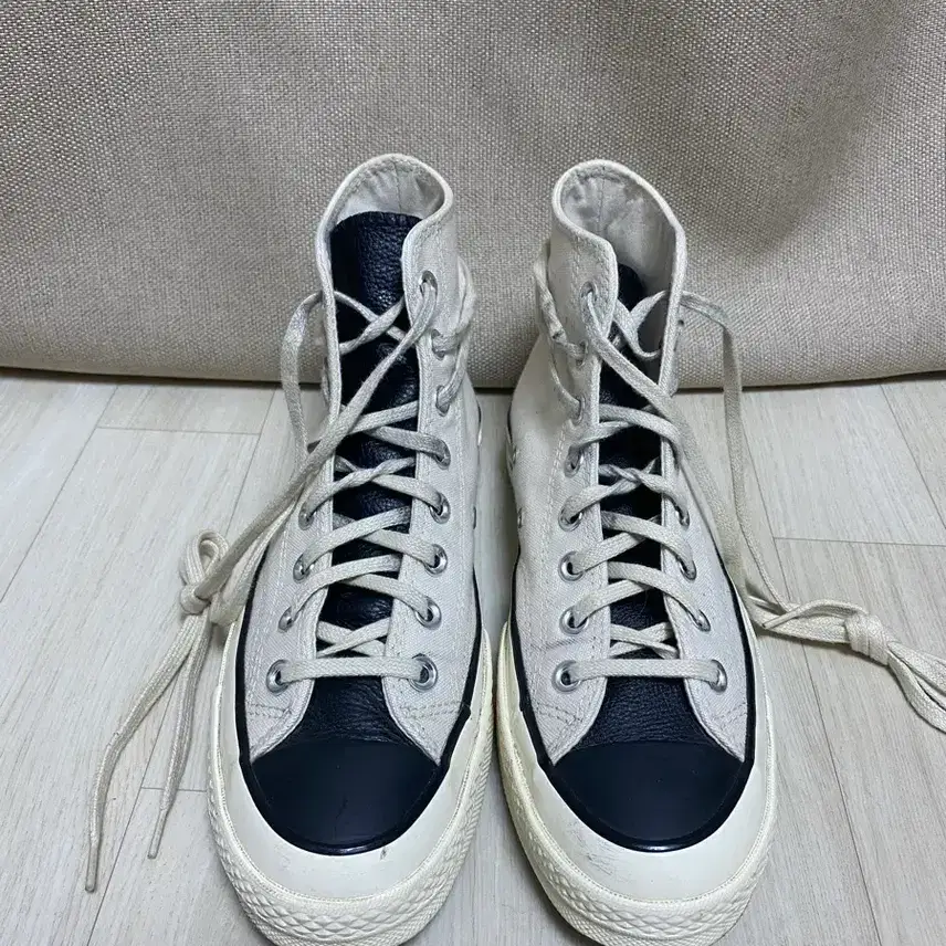 250 Converse x Fear of God Essentials Chuck 70 High Natural Ivory