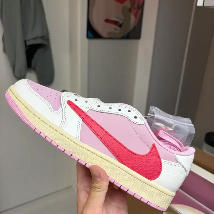 Travis Scott Jordan 1 Tropical Pink 270