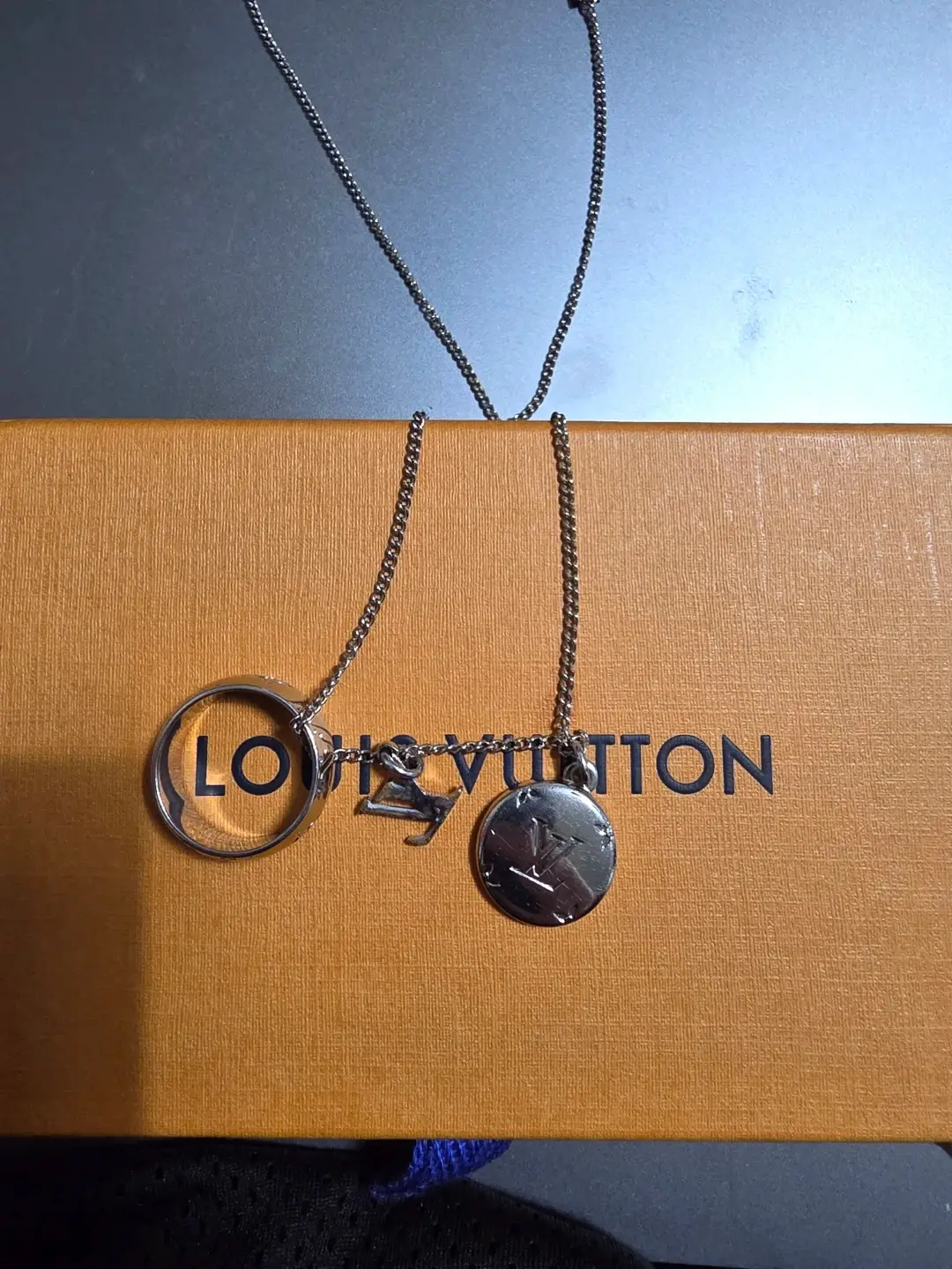 Authentic Louis Vuitton Charms Necklace