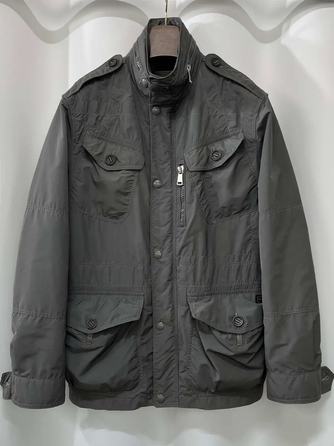 Polo Ralph Lauren Royal Grey M65 Repellent Utility Field Jacket