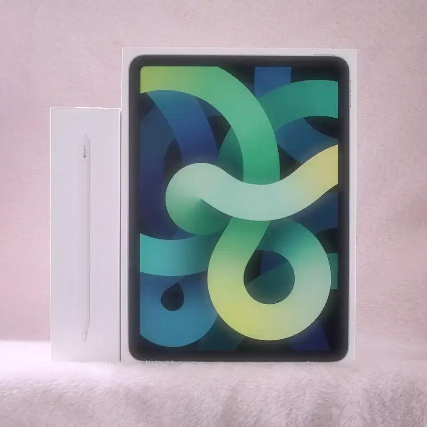 iPad Air 4 สีเขียว ความจุ 64GB พร้อม Apple Pencil รุ่นที่ 2 ครบชุดในกล่อง