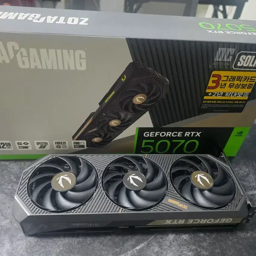 ZOTAC RTX 5070 SOLID OC 12GB GeForce Graphics Card