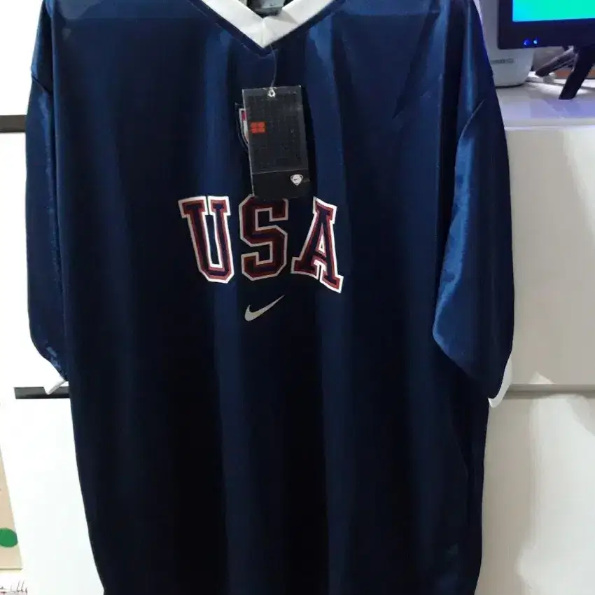 Deadstock Nike 2001-2002 Season US National Team Training Shirt Jersey