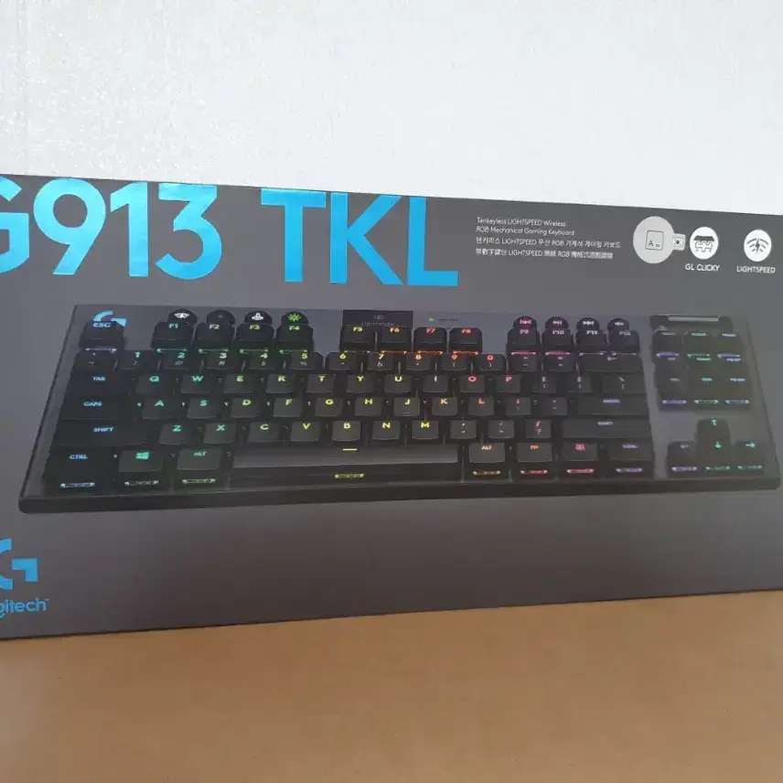 Brand new, unopened Logitech G913 TKL Tenkeyless Wireless Keyboard mousepad