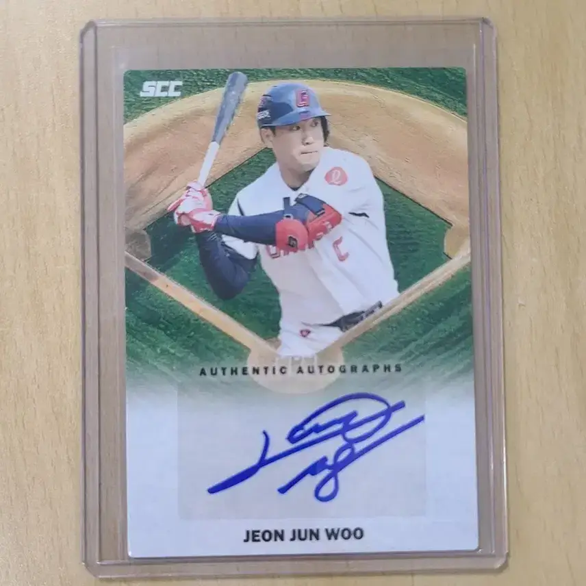 2026 KBO Auto Card Lotte Jeon Jun-woo Autographed Card