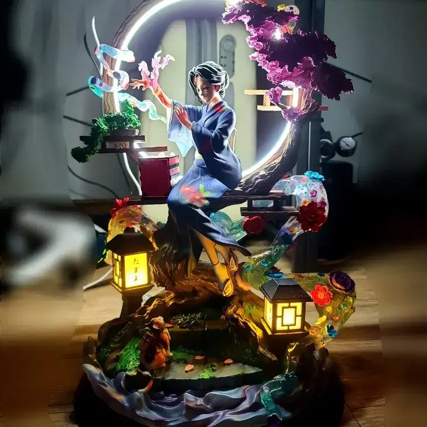 Magic Cube Demon Slayer Tamayo Figure