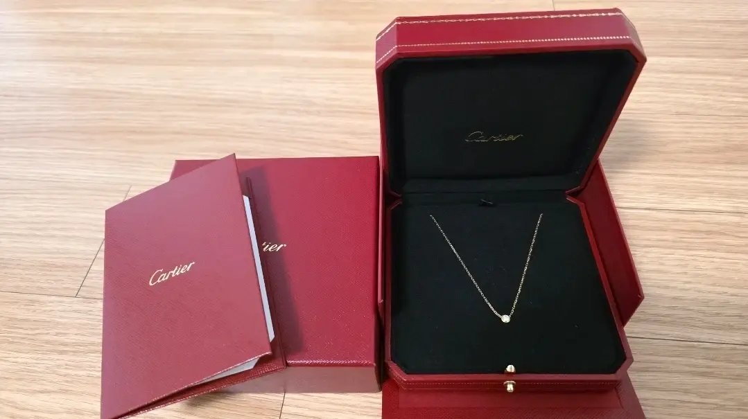 Authentic Cartier d'Amour Necklace Size S