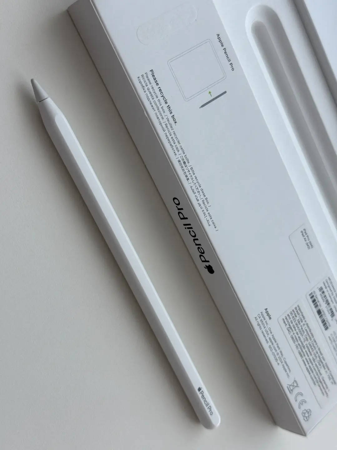 Apple Pencil Pro unboxed, 2 months after purchase