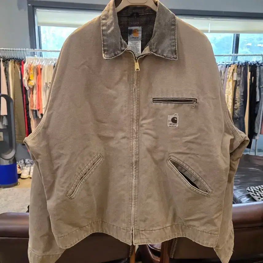 03s USA Carhartt J97 SDL Detroit Jacket 2XL