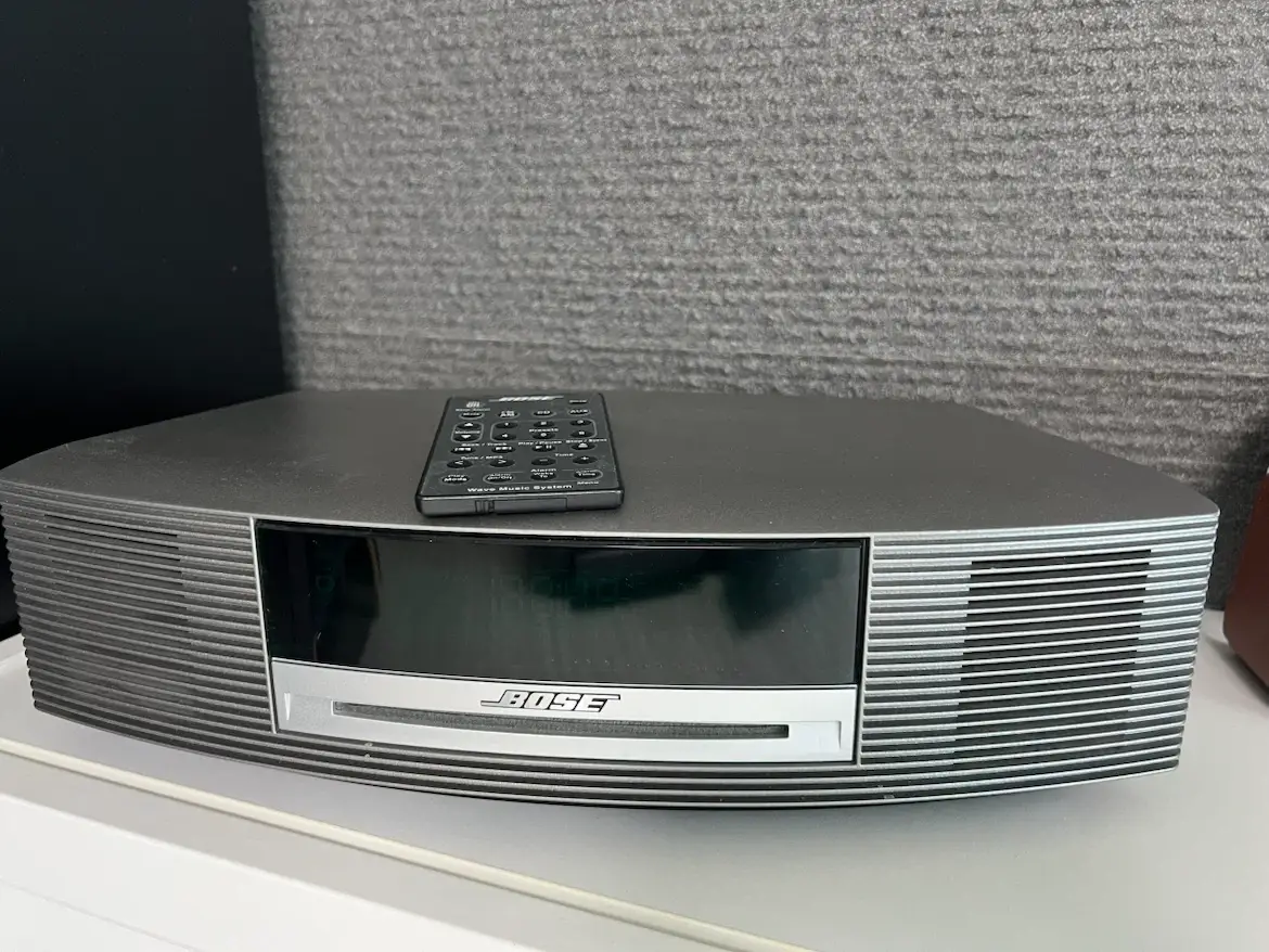 BOSE Wave Music System Silver Remote Control Included