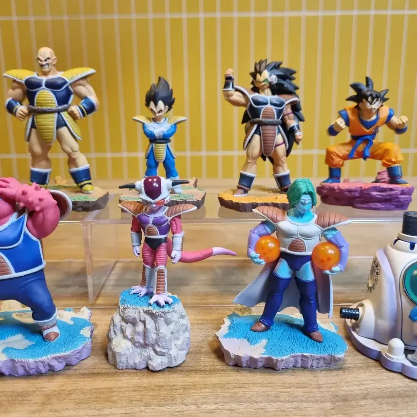 ドラゴンボールカプセル戸籍手編8種彩色セット