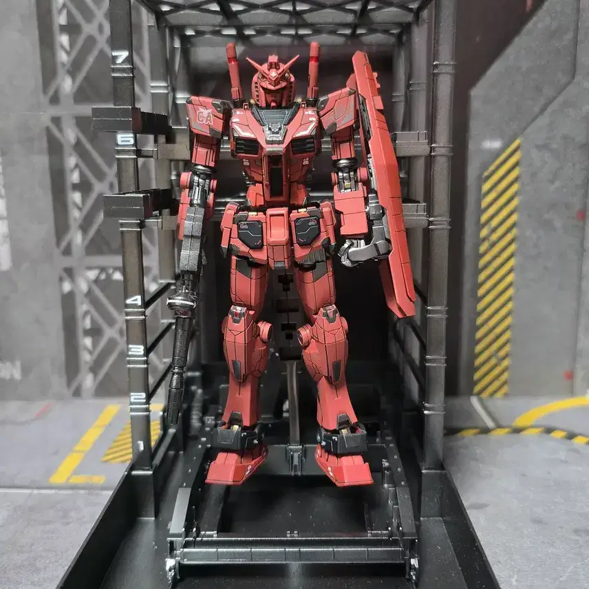 Painted Work 1 144 Yokohama Gundam Char's Custom Color