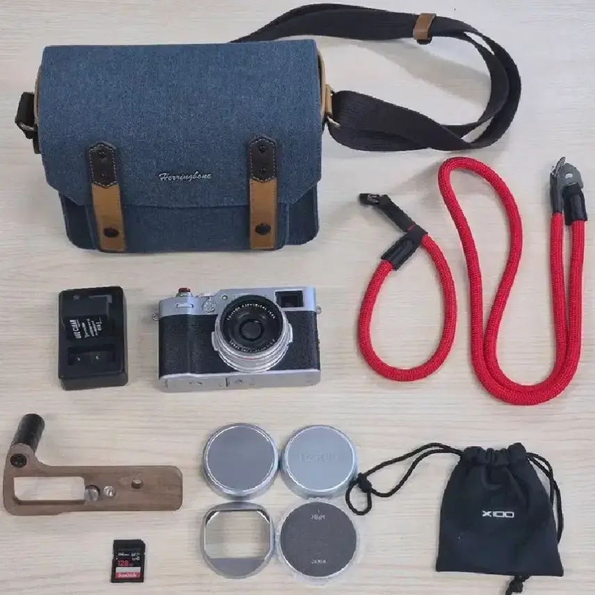Fujifilm X100v Camera and Accessory Set