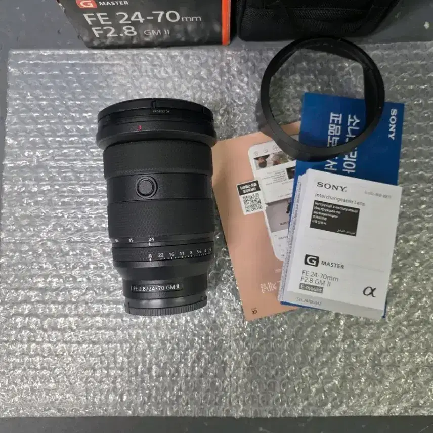 Selling a like-new Sony 70 GM2 lens (Sony 24mm f/2.8L)