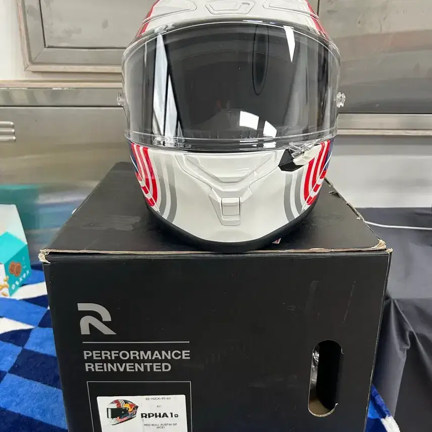 Alpha 1 Alpha One Hongjin HJC Helmet Austin GP Size S