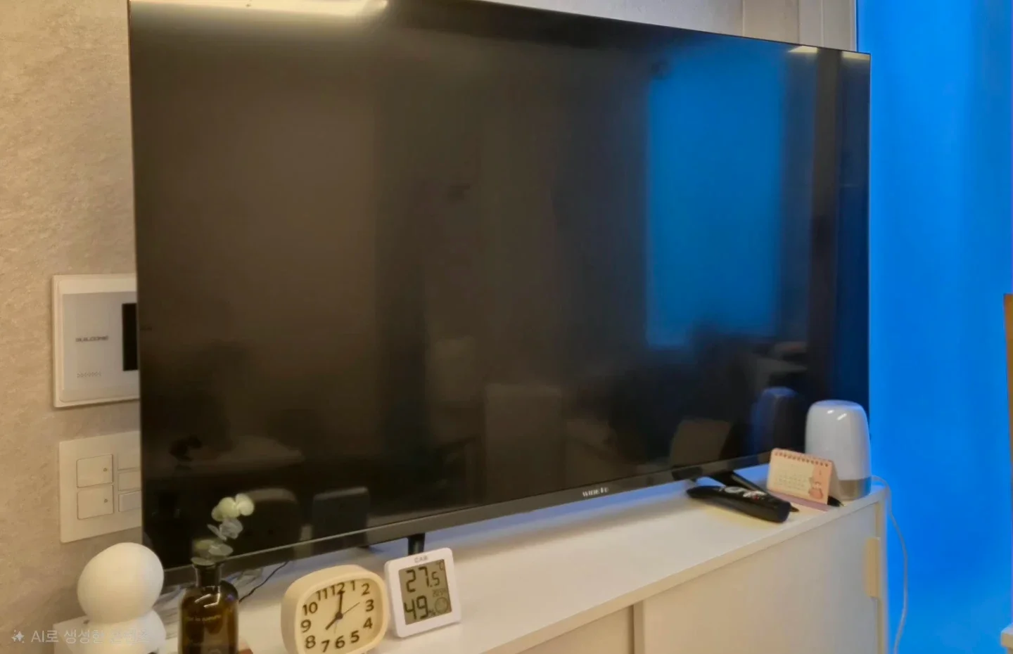 ワイドビュー55インチ4K UHDスマートテレビテレビ