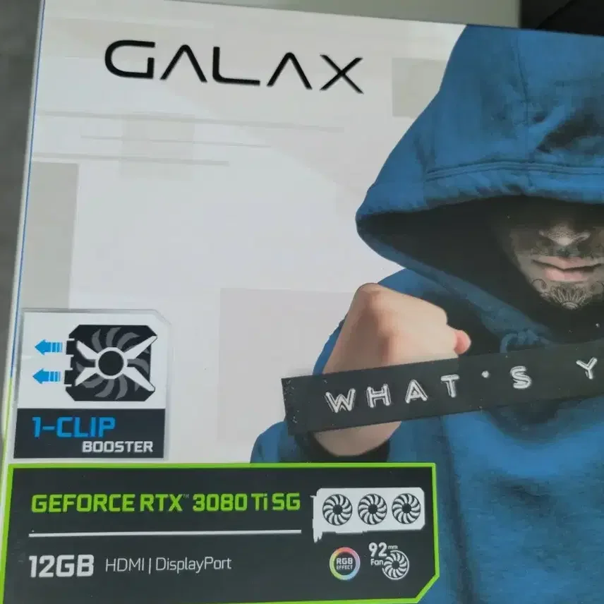 Gelaxy 3080TIがポップします