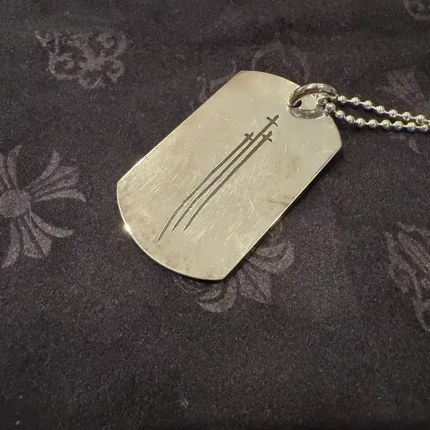 Chrome Hearts Dog Tag Triple Cross