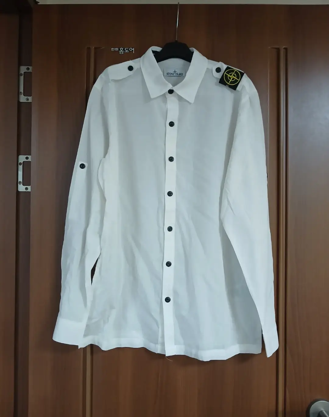 Stone Island White Summer Shirt L 100