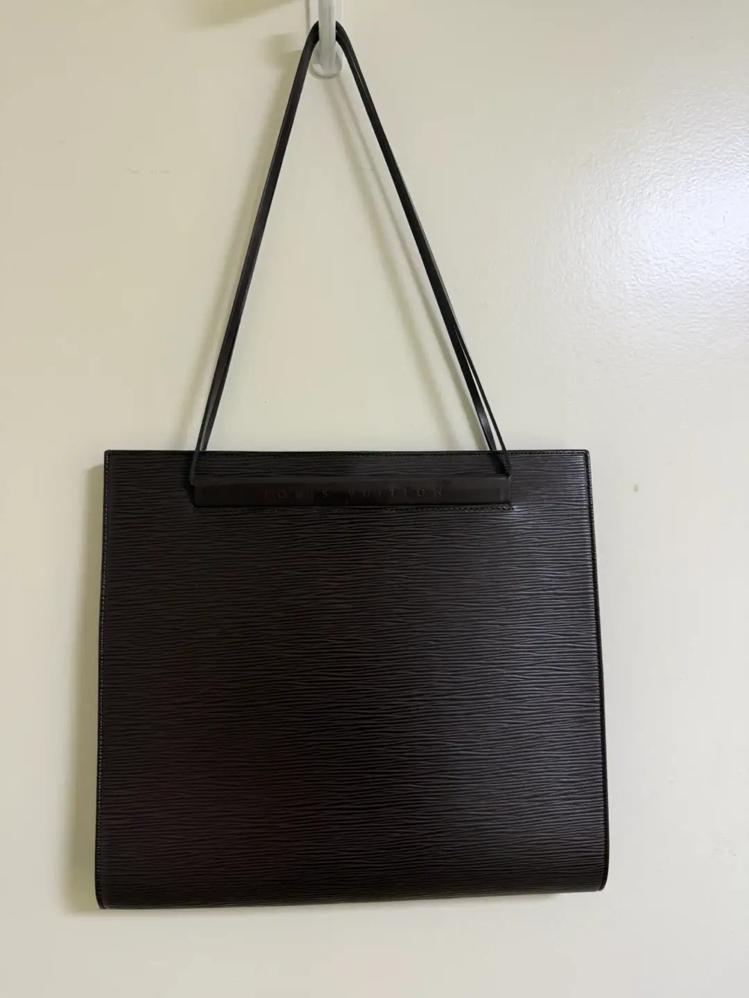 Louis Vuitton Epi Leather Tote Bag Brown