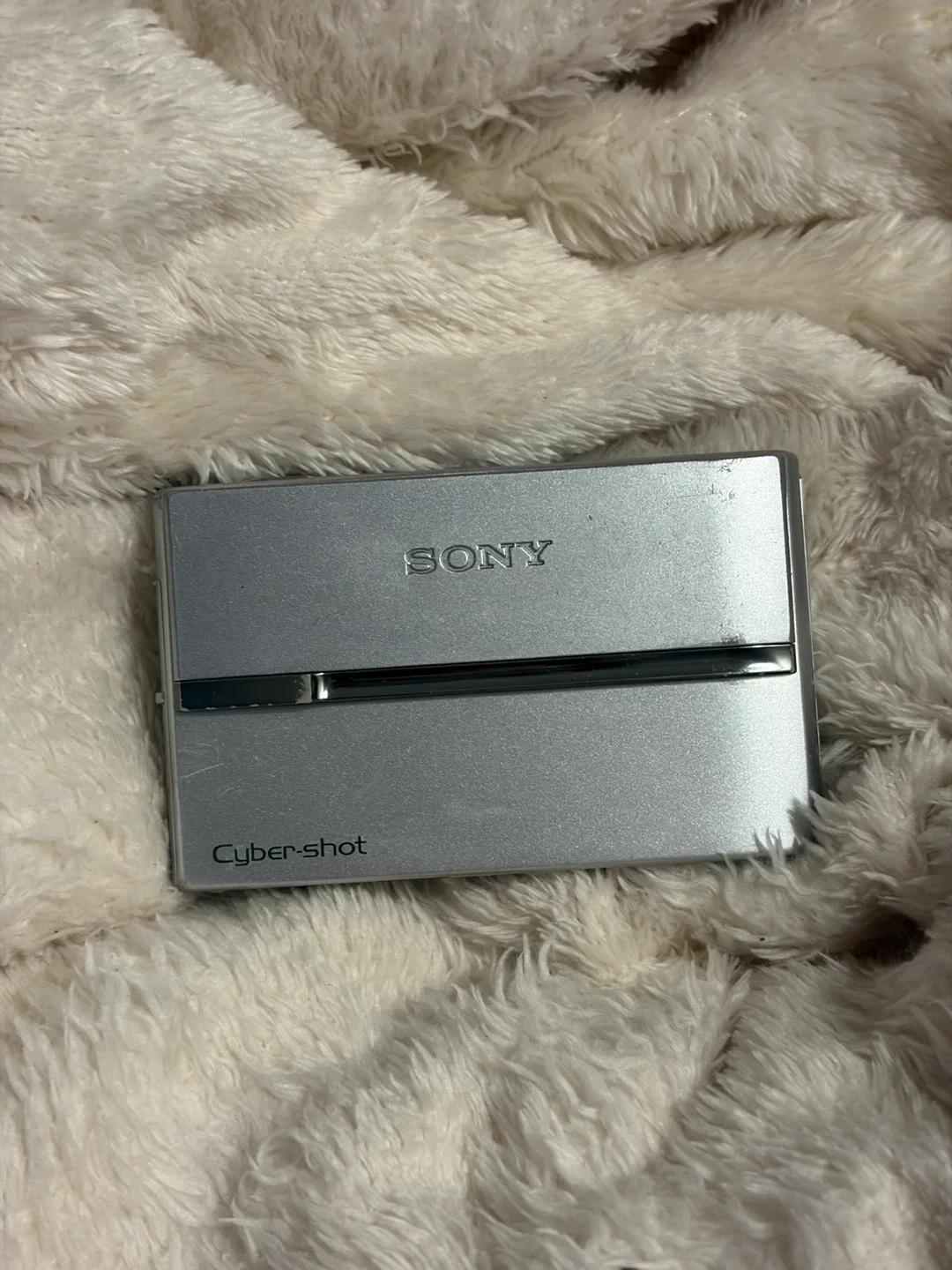 빈티지 디지털 카메라 소니 사이버샷 DSC T9 실버
