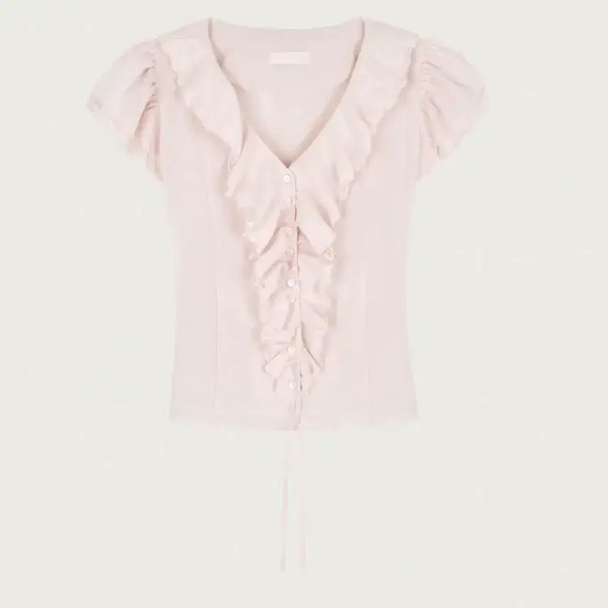 Kleesier Rosie Chiffon Blouse Pink S Brand New