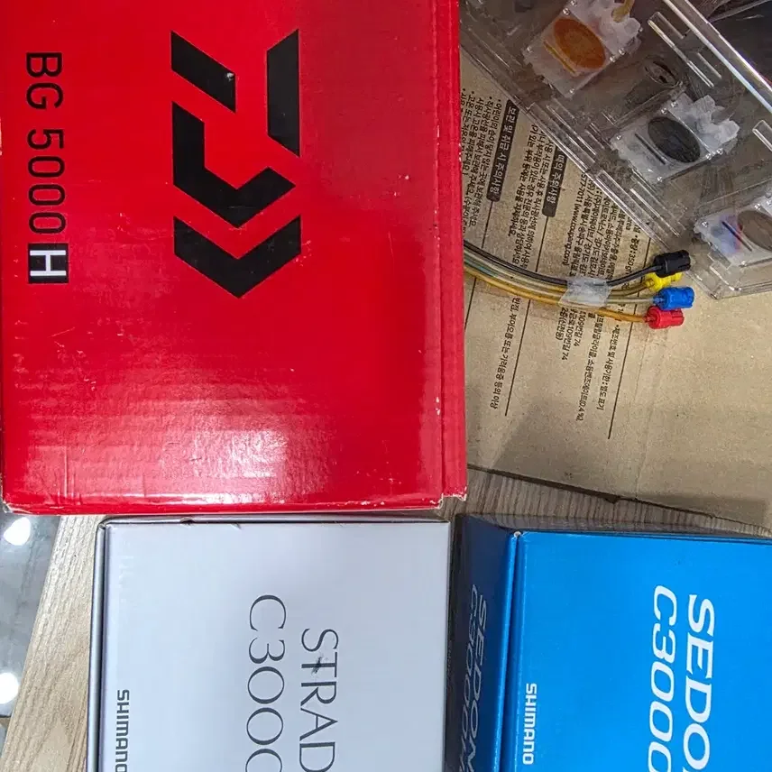 다이와 BG 5000h 스트라딕 c3000xg 세도나 c3000hg