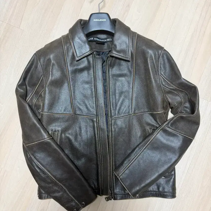 Anderson Bell Dark Brown Cowhide Jacket L
