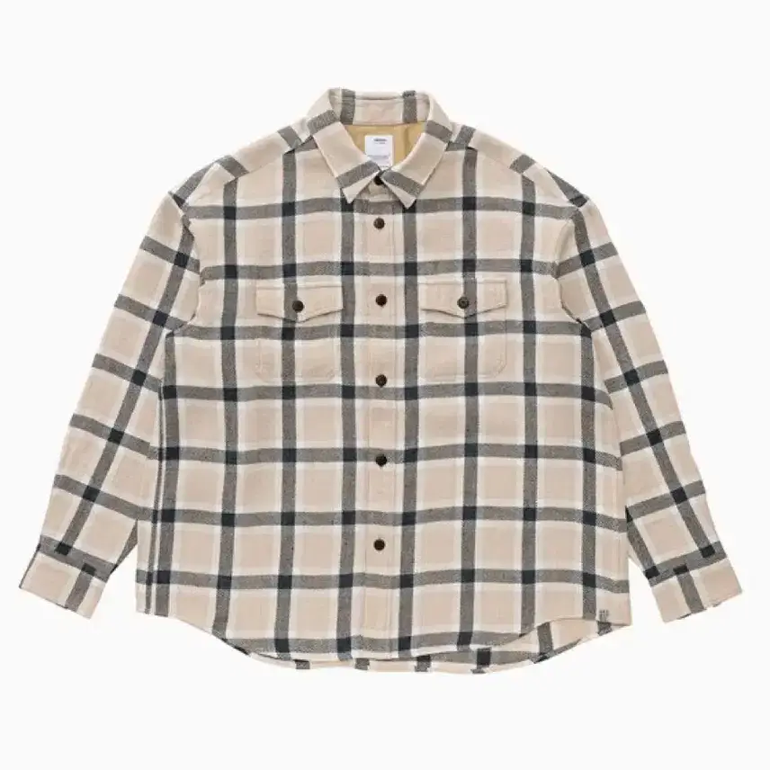 3件 Visvim 25SS 格纹长袖衬衫