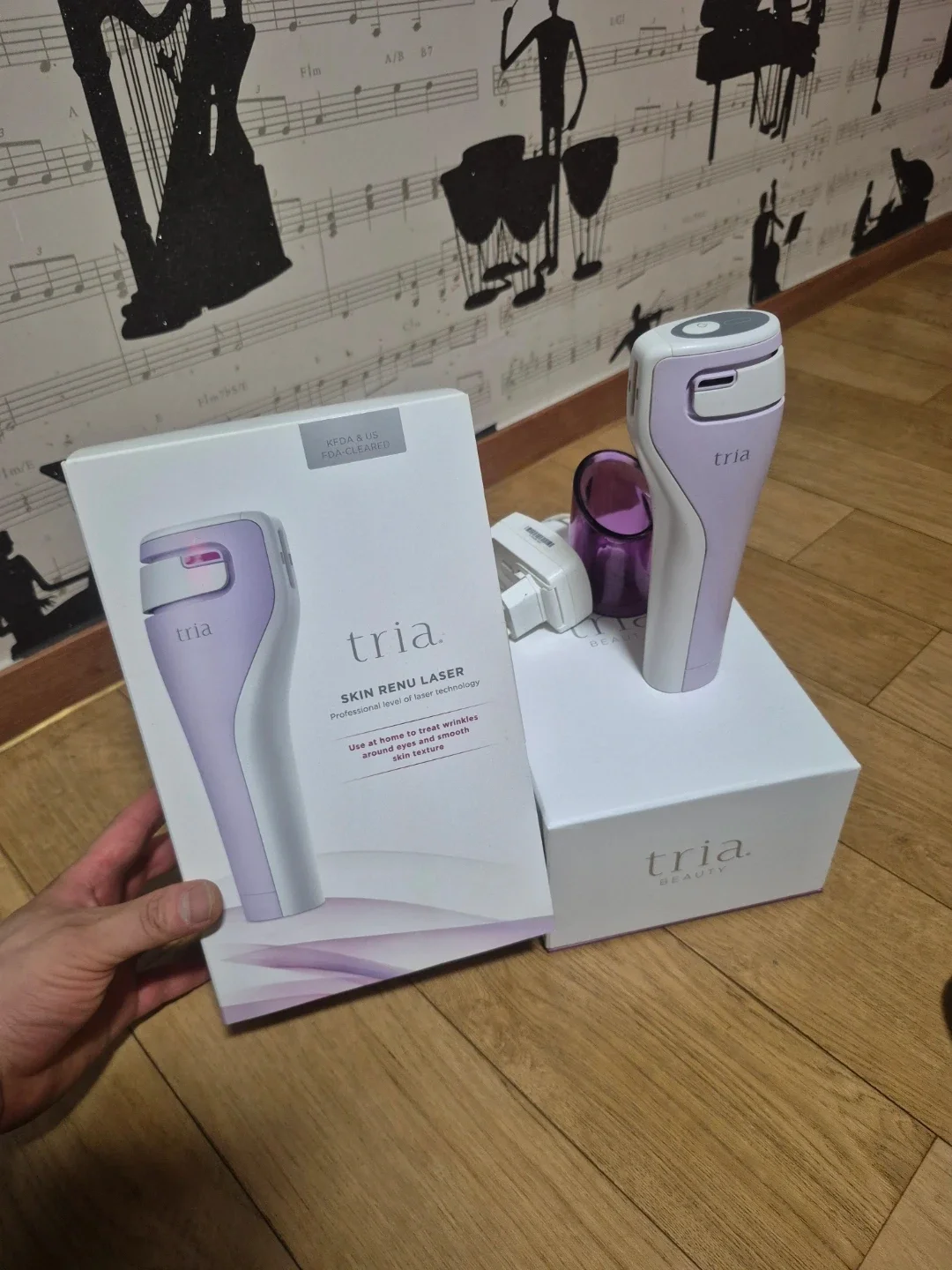 トリアスキンリニューアルレーザーパープルフルボックス販売フラクセルレーザーホームケア