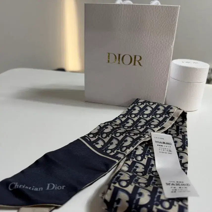 Dior Scarf Oblique Mitzah Authentic Unused