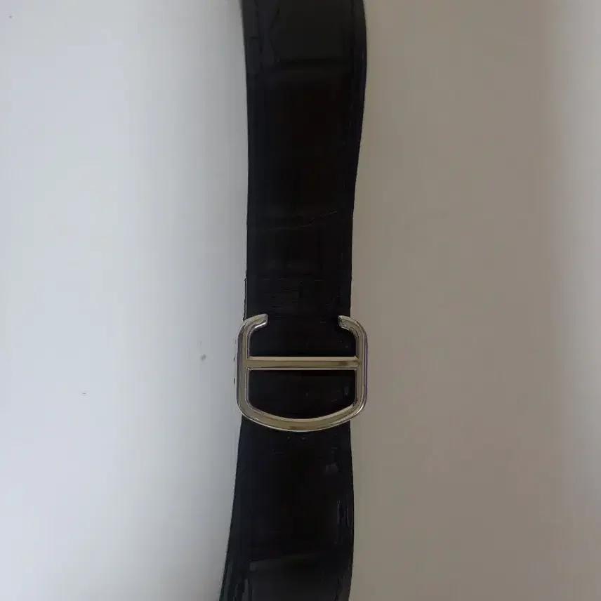까르띠에 악어가죽 42mm 스트랩 시계밴드 D버클