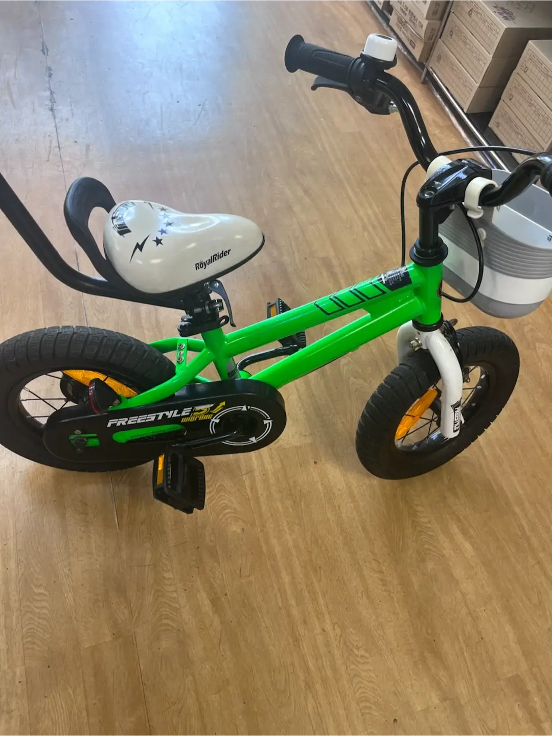 Royal Baby Pristyle 12 Inch Kids Bicycle Green