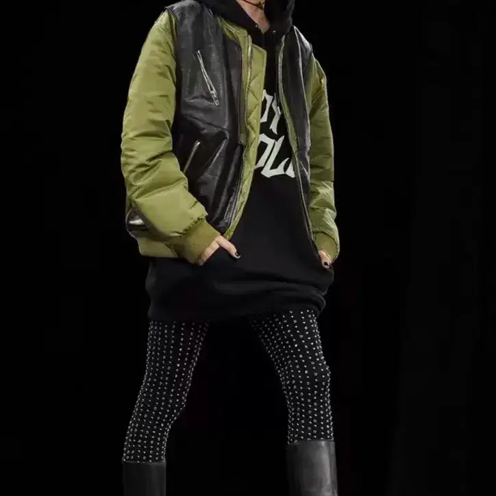 46 Celine Leather Moto Jacket