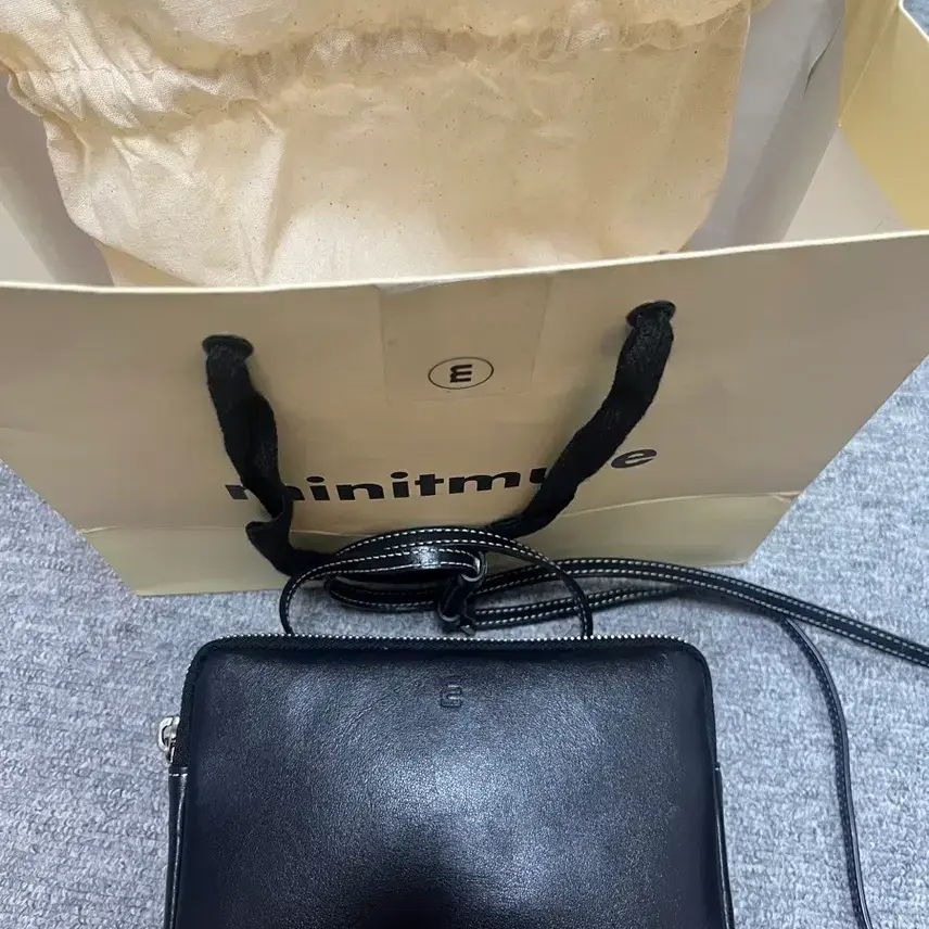 Mini Mute Twin Micro Bag Black